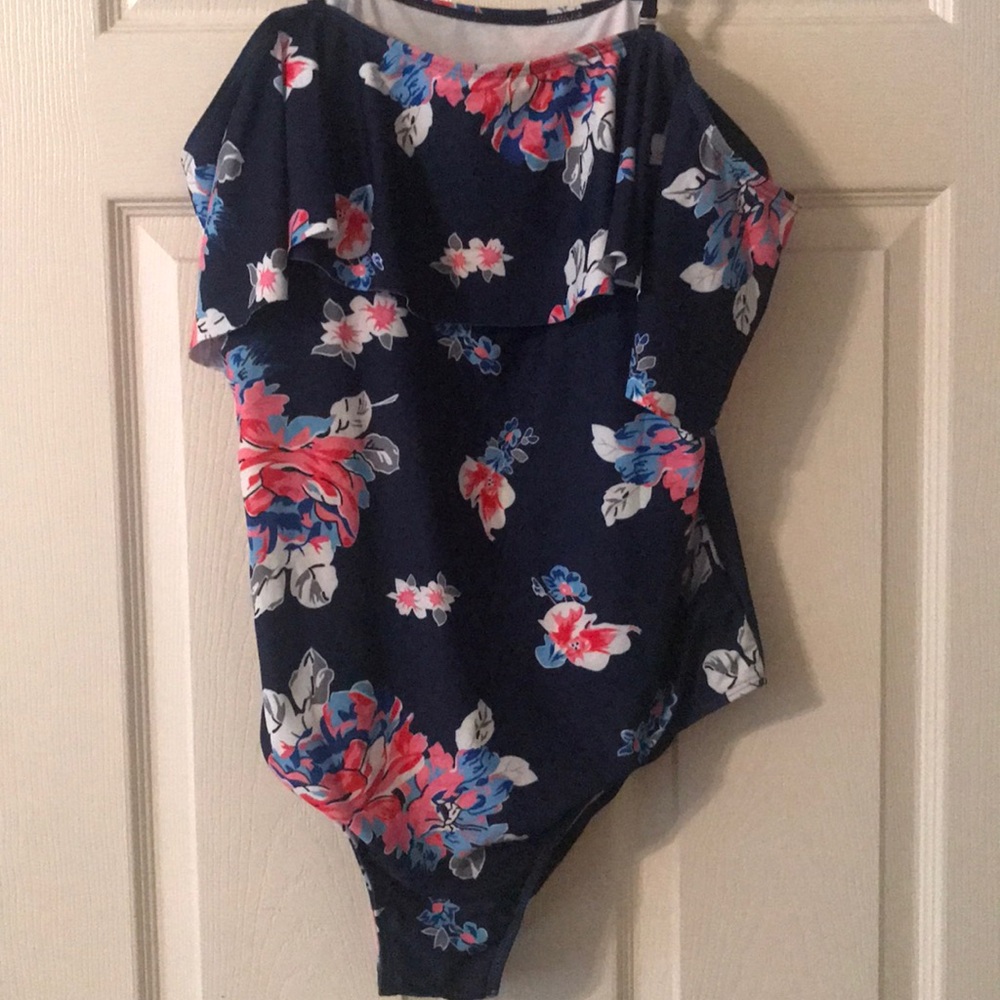 Floral Bathing Suit One Piece  NWOT